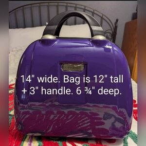 Color Street Small Vanity Case Hardshell Luggage